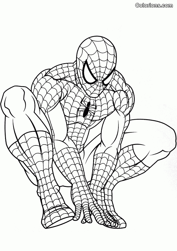 167 Dessins De Coloriage Spiderman À Imprimer Sur Laguerche - Page 2 à Coloriage À Imprimer Gratuit Spiderman 