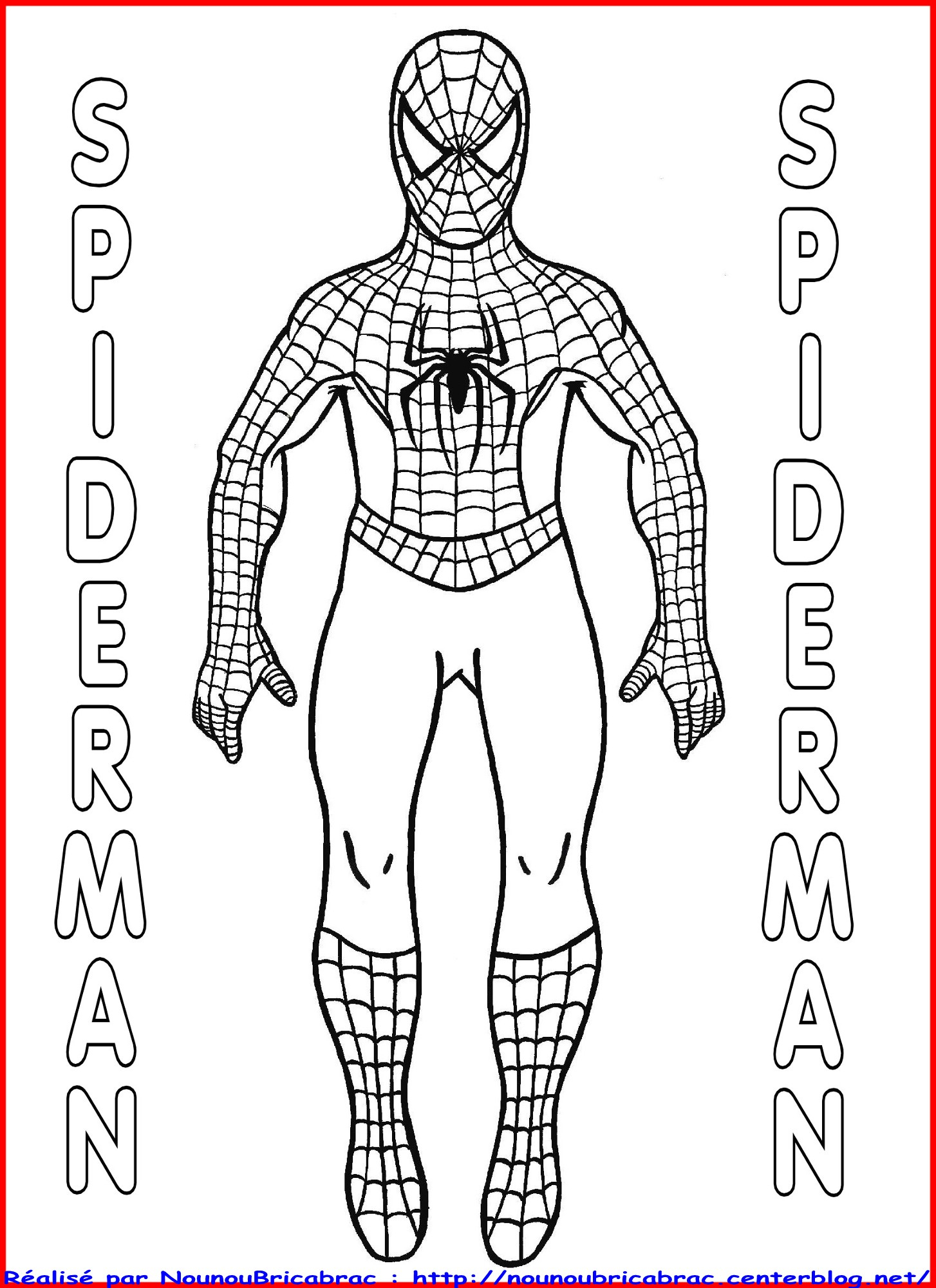 167 Dessins De Coloriage Spiderman À Imprimer Sur Laguerche - Page 7 tout Coloriage Spider Man 