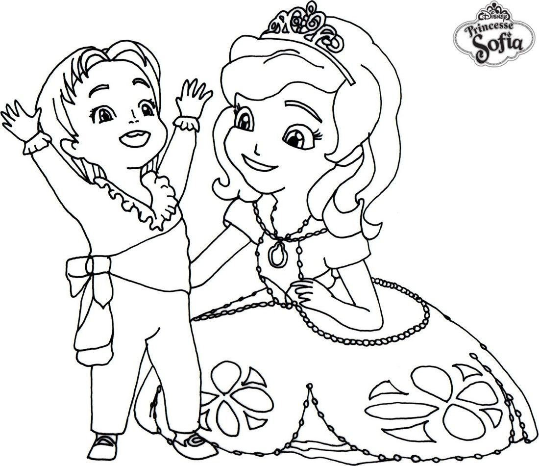19 Dessins De Coloriage Princesse Sofia À Imprimer  Disney Coloring intérieur Dessin A Imprimer Princesse 