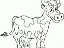 20 Dessins De Coloriage Vache Humoristique Caricature À Imprimer intérieur Coloriage Vache