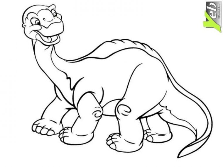 204 Dessins De Coloriage Dinosaure À Imprimer Sur Laguerche – Page 8 avec Dessin De Dinosaure