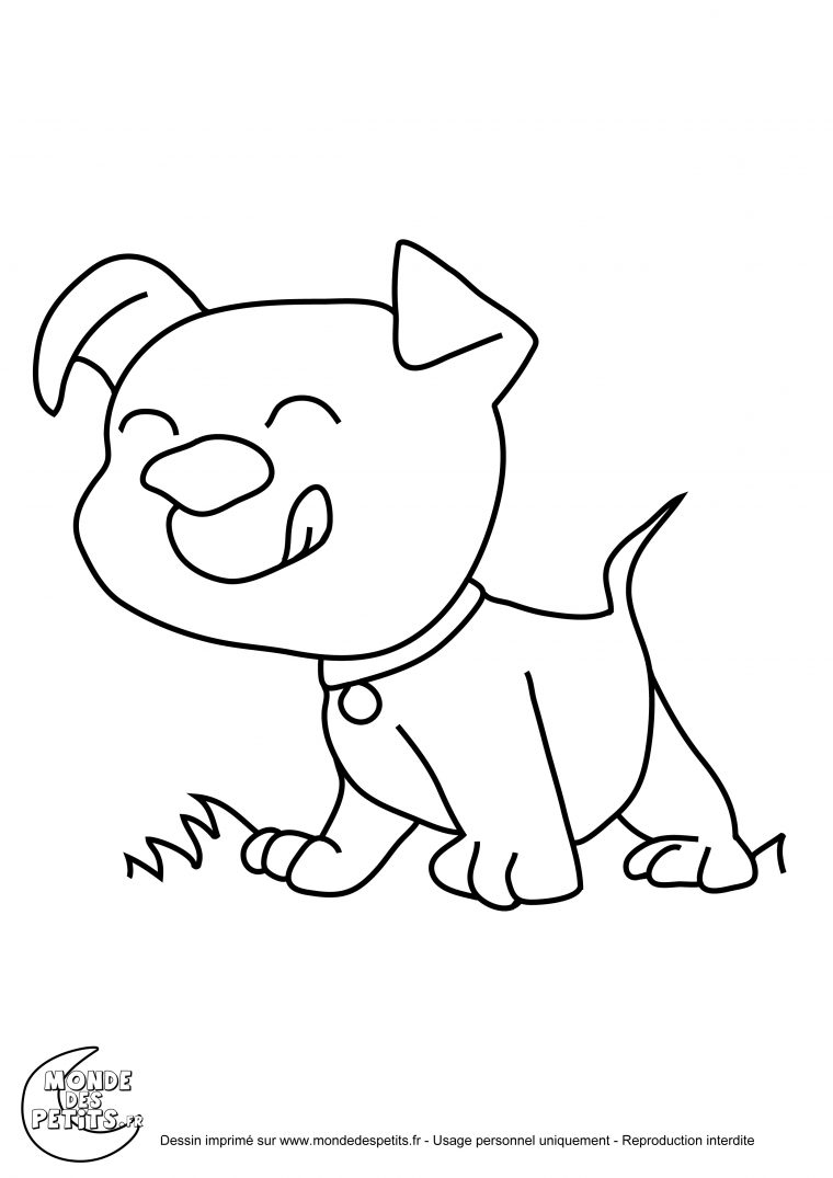 302 Dessins De Coloriage Chien À Imprimer Sur Laguerche – Page 18 tout Coloriage De Chien Gratuit