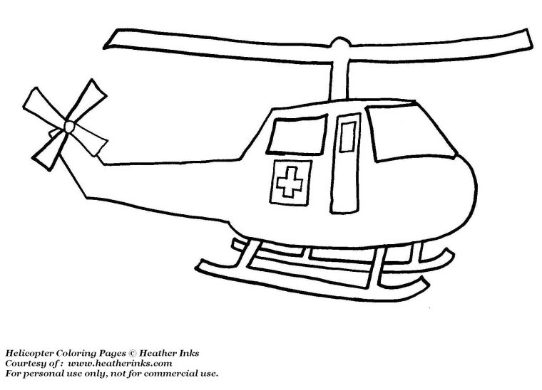 31 Dessins De Coloriage Helicoptère À Imprimer Sur Laguerche – Page 1 concernant Helicoptere Dessin