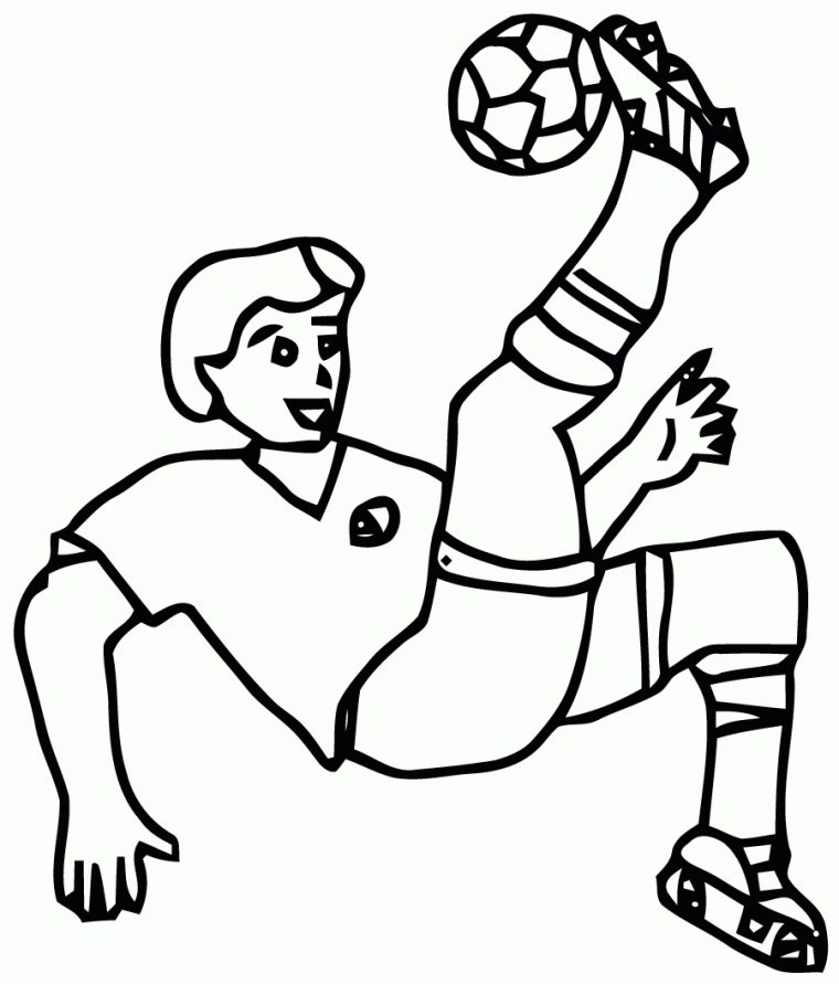 31 Dessins De Coloriage Soccer À Imprimer dedans Dessin Foot