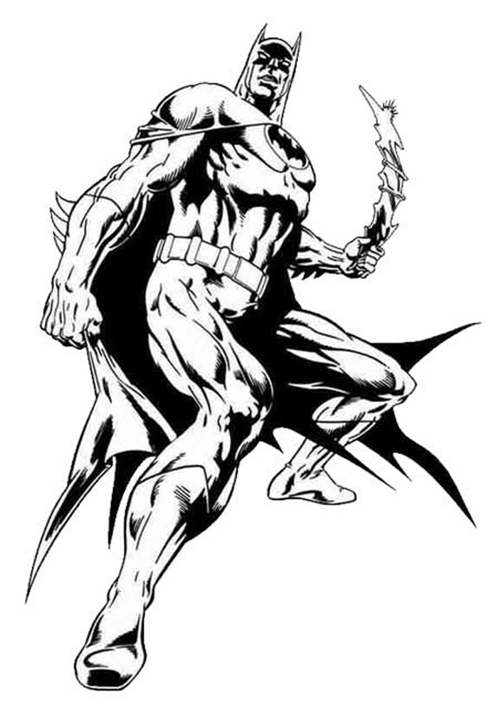 310 Dessins De Coloriage Batman À Imprimer Sur Laguerche - Page 36 à Coloriage Batman À Imprimer 