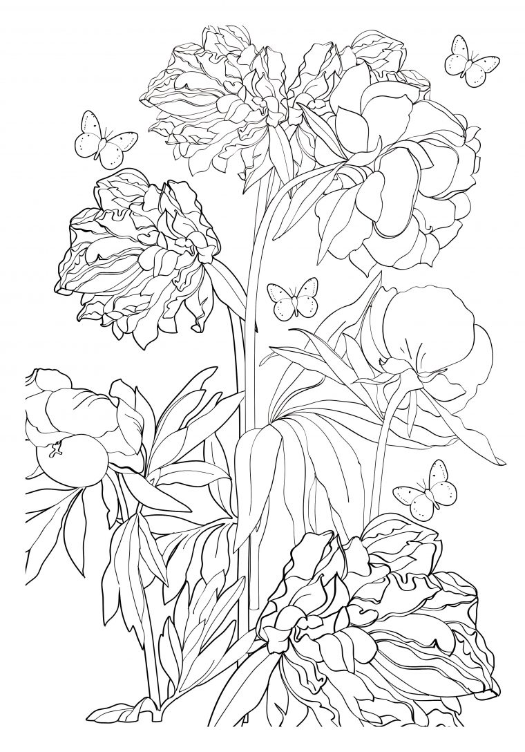 33 Dessins De Coloriage Jardin À Imprimer Sur Laguerche – Page 1 dedans Coloriage Jardinage