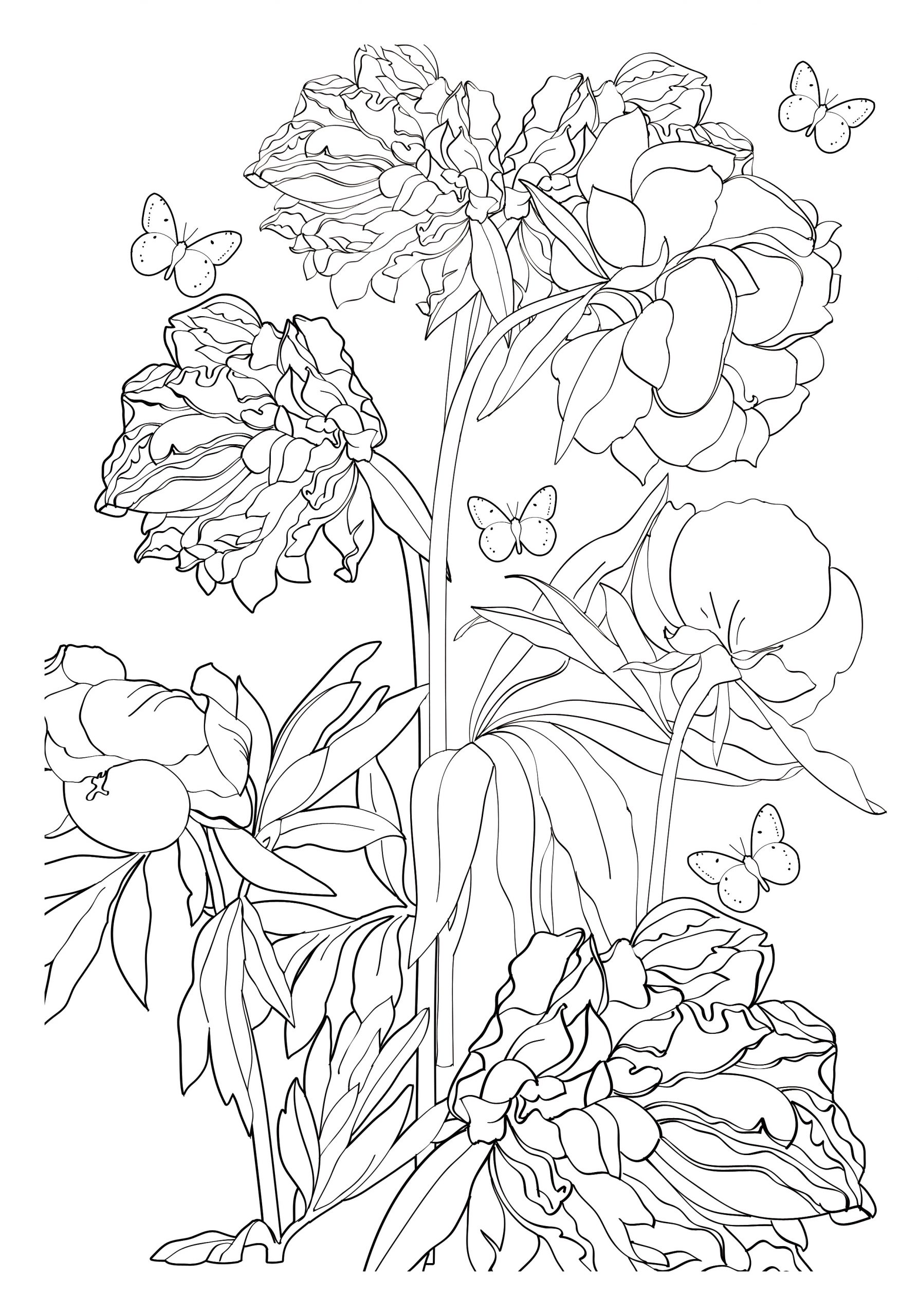 33 Dessins De Coloriage Jardin À Imprimer Sur Laguerche - Page 1 dedans Coloriage Jardinage 