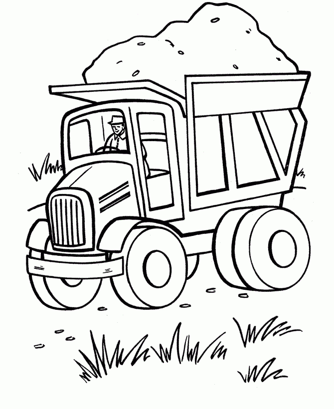 34 Dessins De Coloriage Camion Benne À Imprimer Sur Laguerche – Page 4 serapportantà Coloriage Camion