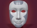 3D Model Robot Mask - Turbosquid 1569565  Robot Mask, Mask, Robot serapportantà Modele Masque Halloween