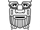 40 Idées De Coloriages Totem Tiki  Totem Tiki, Totems, Totem destiné Totem Dessin