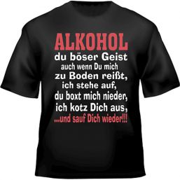 alkohol du böser geist