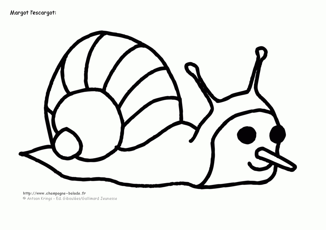 51 Dessins De Coloriage Escargot À Imprimer Sur Laguerche - Page 4 pour Escargot Com Coloriage 