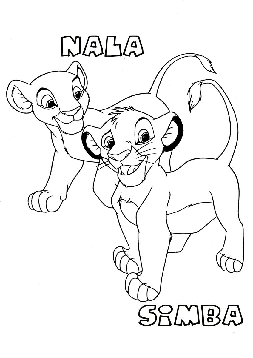 56 Dessins De Coloriage Simba À Imprimer Sur Laguerche - Page 5 dedans Dessin À Colorier Imprimer 