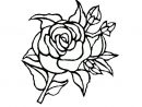 57 Dessins De Coloriage Roses À Imprimer Sur Laguerche - Page 1 à Dessins De Roses