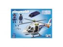6921 Playmobil Hélicoptère De Police Avec Projecteur De Recherche intérieur Helicoptère Playmobil