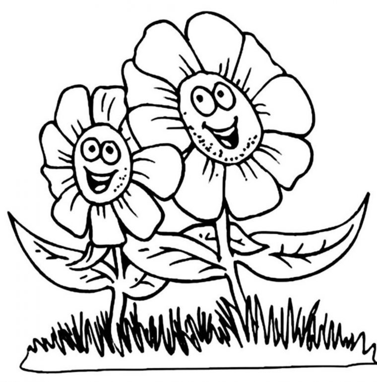 74 Dessins De Coloriage Fleur À Imprimer Sur Laguerche – Page 6 tout Coloriage Fleurs