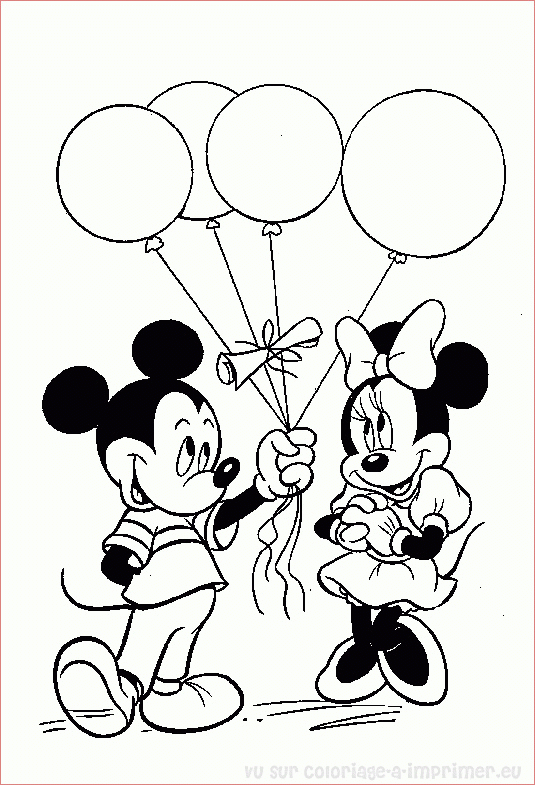 8 Aimable Coloriage Minnie Et Mickey Photograph - Coloriage dedans Coloriage Mickey Et Minnie 