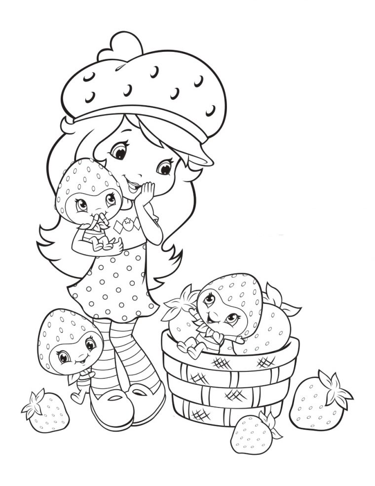 8 Magnifique Coloriage Charlotte Aux Fraises Collection – Coloriage intérieur Coloriage Fraise