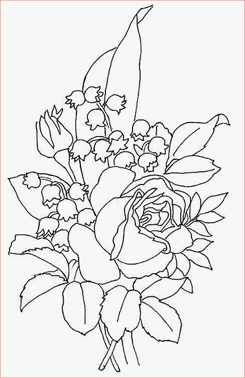 9 Complet Coloriage Muguet Stock – Coloriage destiné Coloriage Muguet A Imprimer