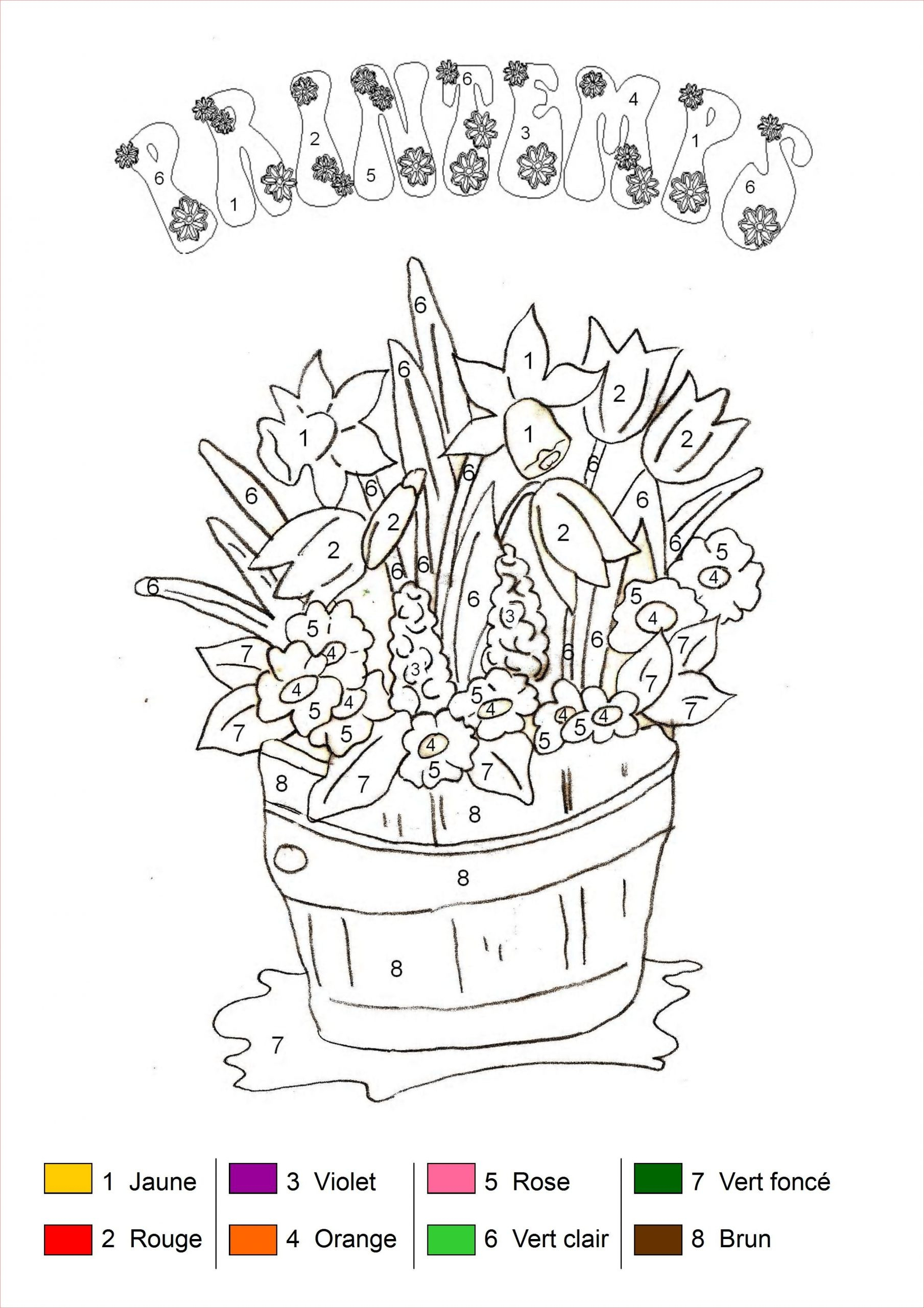 9 Créatif Coloriage Printemps Maternelle Pictures - Coloriage intérieur Dessin De Printemps 