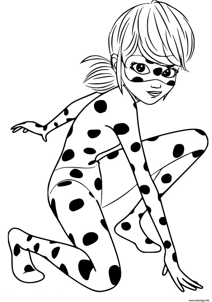 9 Génial Coloriage Lady Bug Pictures  Coloriage Ladybug, Image encequiconcerne Image A Colorier 