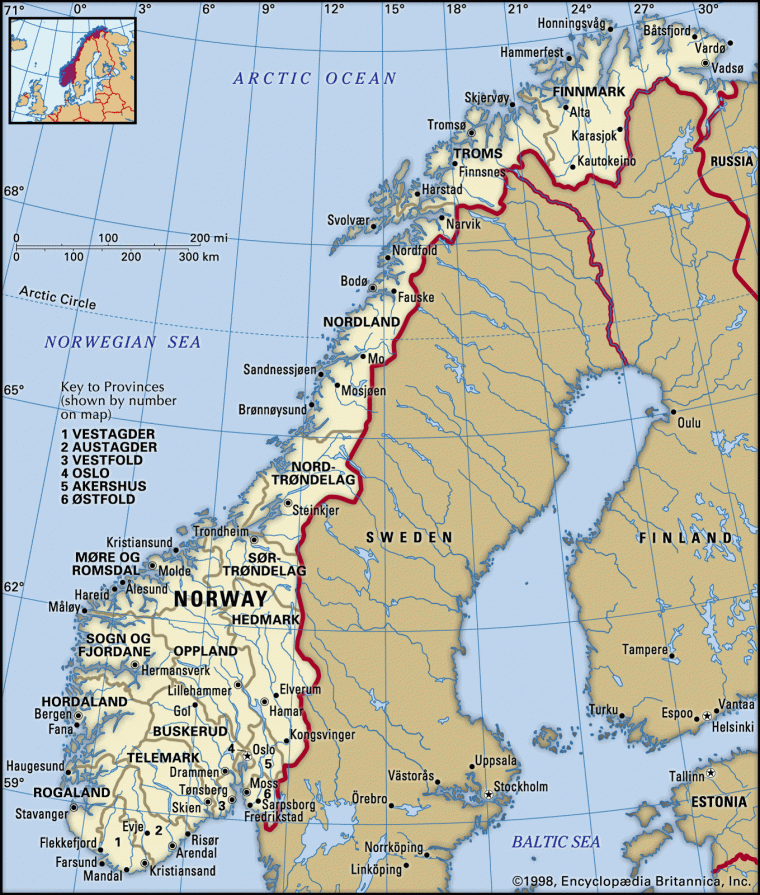 region in norwegen