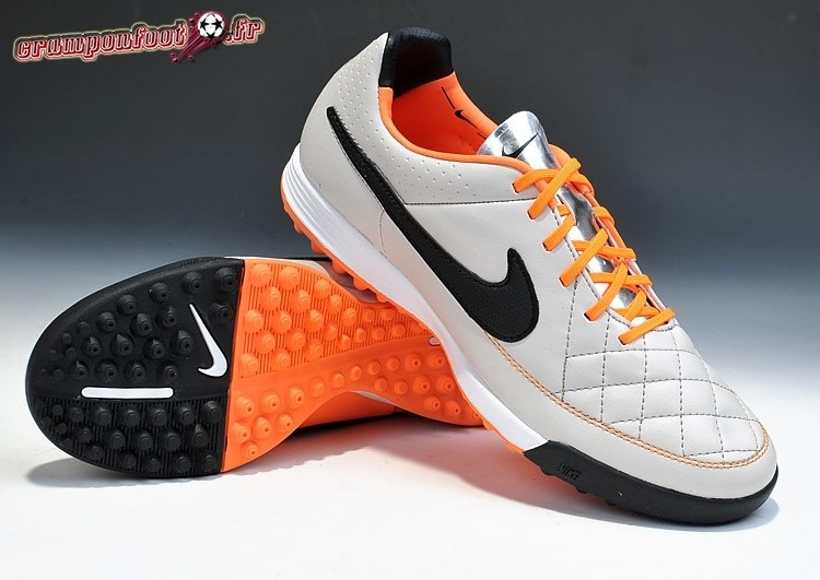 Acheter Chaussure Nike Tiempo Legend V Tf Argent Noir Orange En Ligne encequiconcerne V En Ligne 