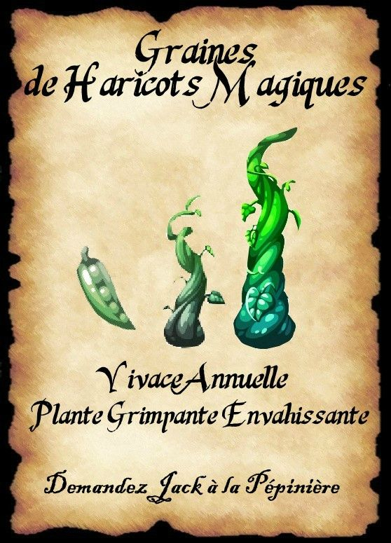 Affiche Haricot Magique - Photo De Petites Annonces - Imagine encequiconcerne Jack Et Le Haricot Magique Disney 