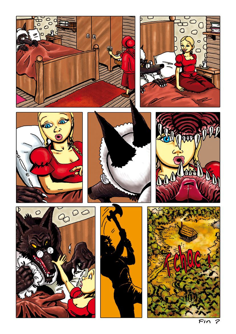 Album - Bd-Le-Petit-Chaperon-Rouge - Le Blog De Ström dedans Dessin Le Petit Chaperon Rouge 