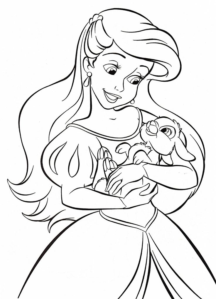 All Princes Coloring Page Walt Disney Coloring Pages Princess Ariel pour Coloriage Princesse Ariel 