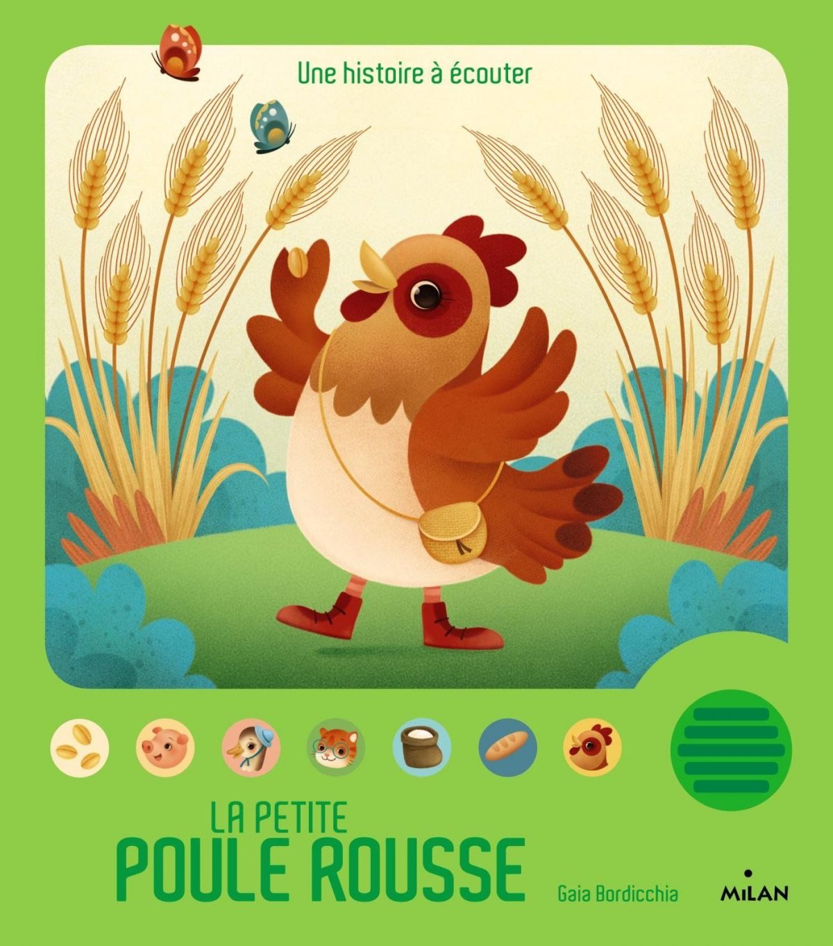 Amazon.fr - La Petite Poule Rousse - Gaia Bordicchia, Anne Massoteau encequiconcerne Coloriage La Petite Poule Rousse