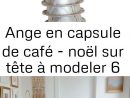 Ange En Capsule De Café - Noël Sur Tête À Modeler 6  Decor pour Tete À Modeler Noel