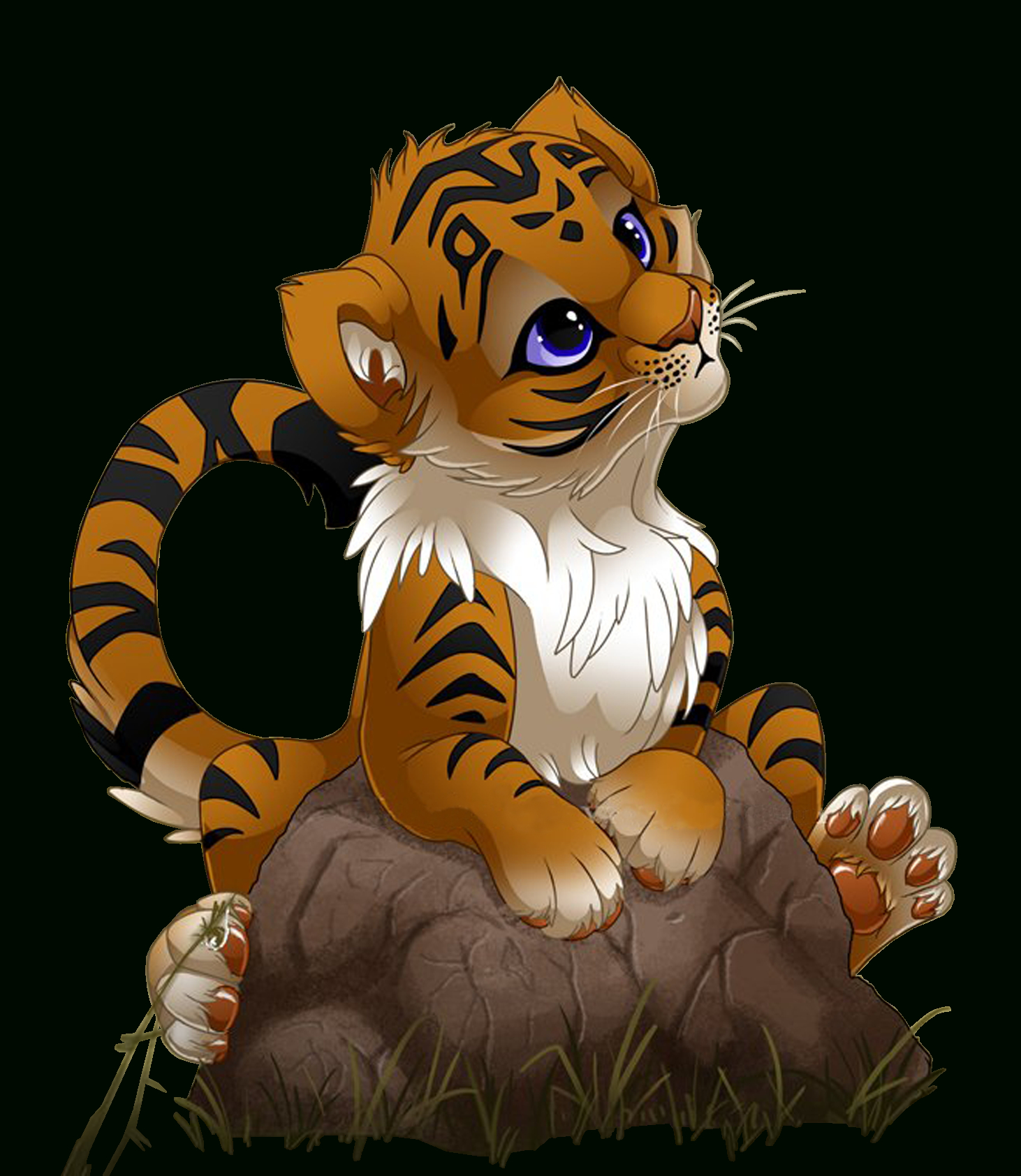 Animais Kawaii, Criaturas Mitológicas Gregas, Tigre Desenho concernant Tigre En Dessin