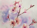 Aquarelle (2020) - Fleurs De Cerisier En 2020  Peinture, Fleur De encequiconcerne Dessin De Fleur