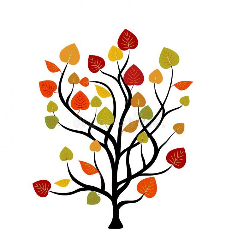 Arbre D'Automne Illustration Stock. Illustration Du Automne – 45956108 dedans Arbre D Automne Dessin