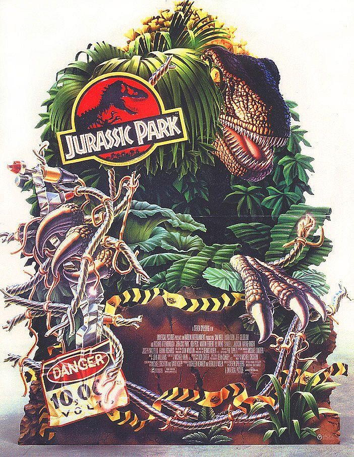 Arte Conceitual De Jurassic Park  Jurassic Park, Filmes Jurassic Park tout Jurassic Park Affiche 