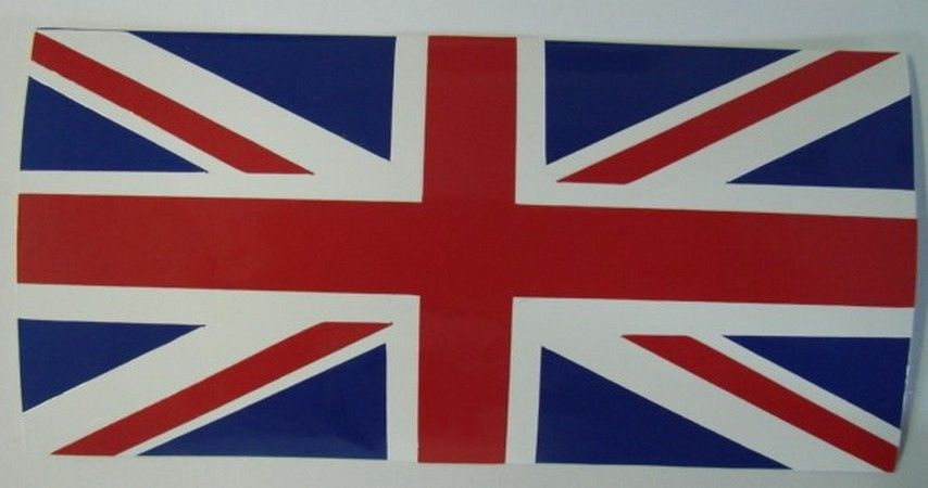 Autocollant Stickers Drapeau Anglais Britannique à Drapeux Anglais