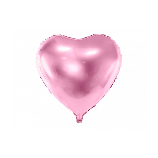 Ballon En Forme De Coeur Rose Glossy pour Ballon Forme Coeur