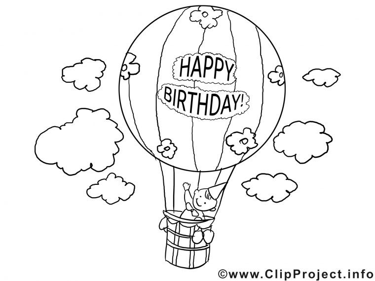 Ballon Images – Anniversaire Gratuit À Imprimer – Anniversaire tout Coloriage Anniversaire À Imprimer Gratuit