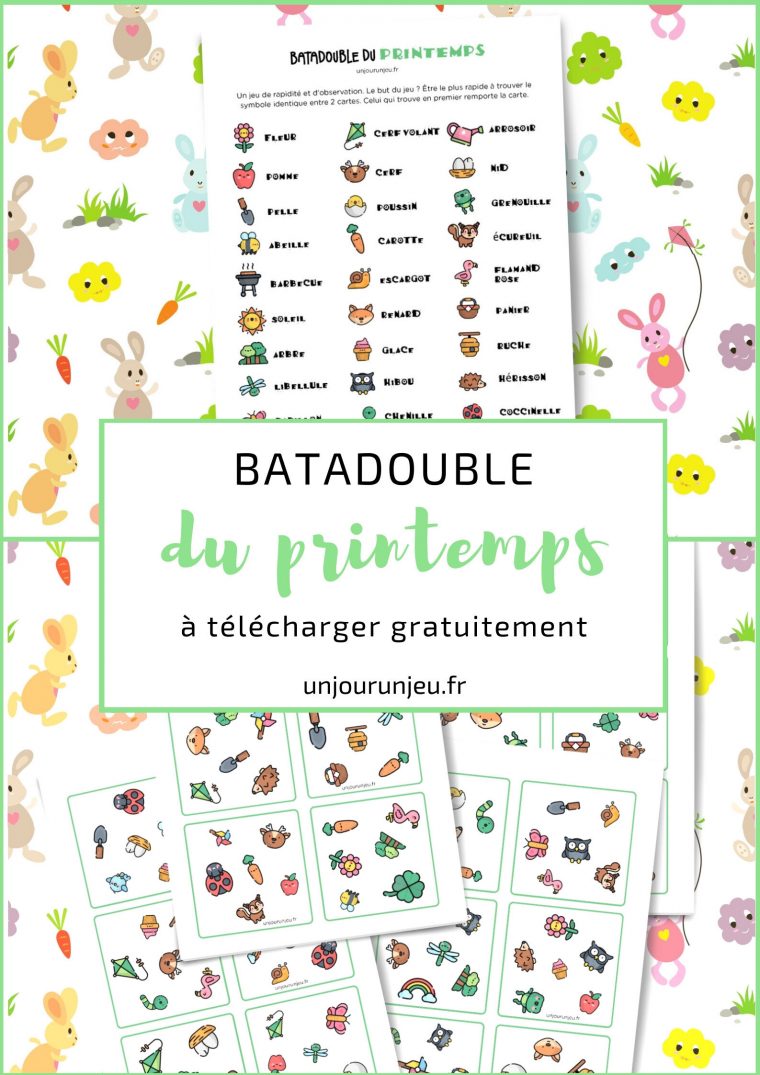 Batadouble : Un Jeu D'Halloween À Télécharger Pour Vos Enfants serapportantà Jeu Pour Enfant A Imprimer