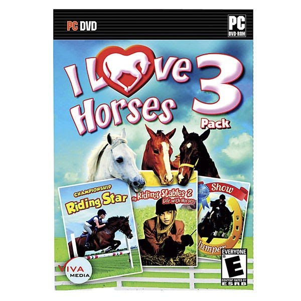 Best Horse Gifts: I Love Horses 3 Pack Pc Games encequiconcerne Jeux De Cheval Horseland 