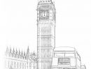 Big Ben And London Bus. (With Images)  London Art Drawing concernant Dessin De Big Ben Londres