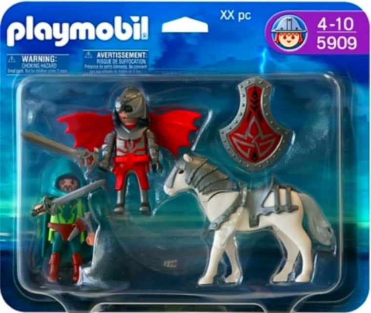 Blister Chevalier Dragon – Playmobil Chevaliers 5909 serapportantà Video De Playmobil Chevalier