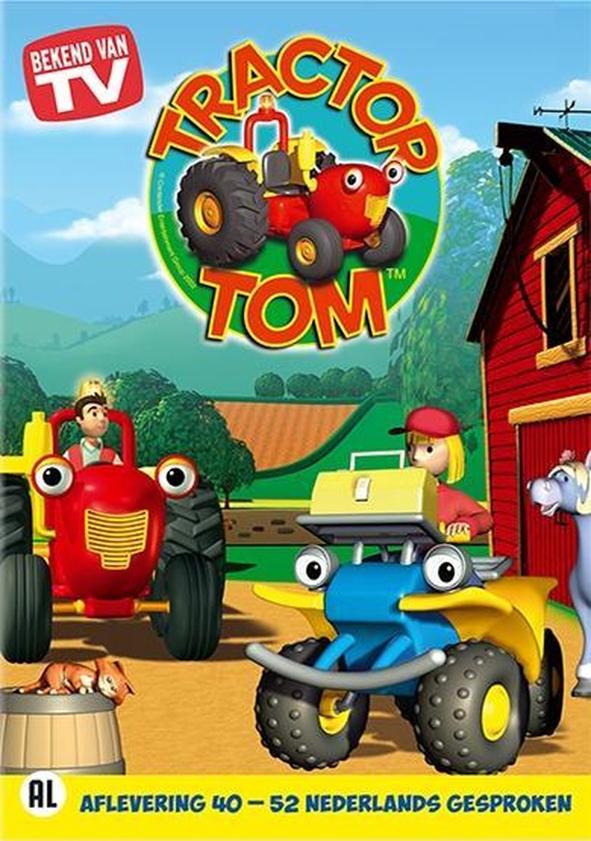 Bol  Tractor Tom - Deel 4 (Dvd)  Dvd&amp;#039;S concernant Tracter Tom 