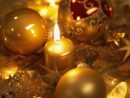 Bougies D'Or Et De Boules De Noël Fonds D'Écran Aperçu  10Wallpaper pour Fond D Écran Boule De Noel