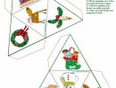 Boules Pyramide À Imprimer Pour Noël  Bricolage Papier, Boule De Noel intérieur Decoration De Noel A Imprimer