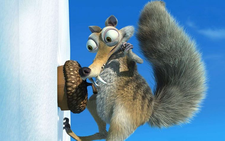 Brève  Scrat, L'Écureuil De L' Âge De Glace, Existait Bel Et Bien En à Age De Glaces