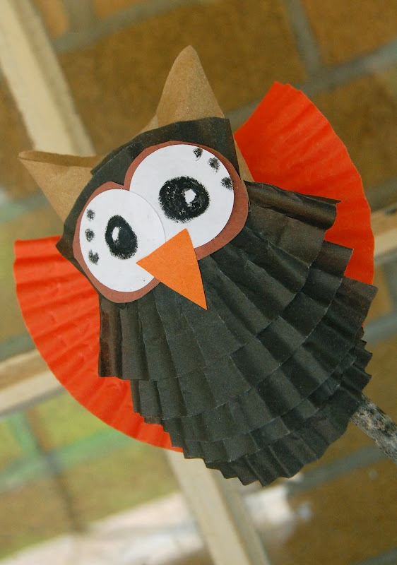 Bricolage Pour Enfants - Hiboux En Rouleaux De Papier Vides! pour Deco Halloween Enfant 