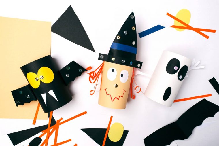 Bricolage Pour Halloween Avec Matériel De Récupération : Fabriquer Des tout Halloween Activités Primaire