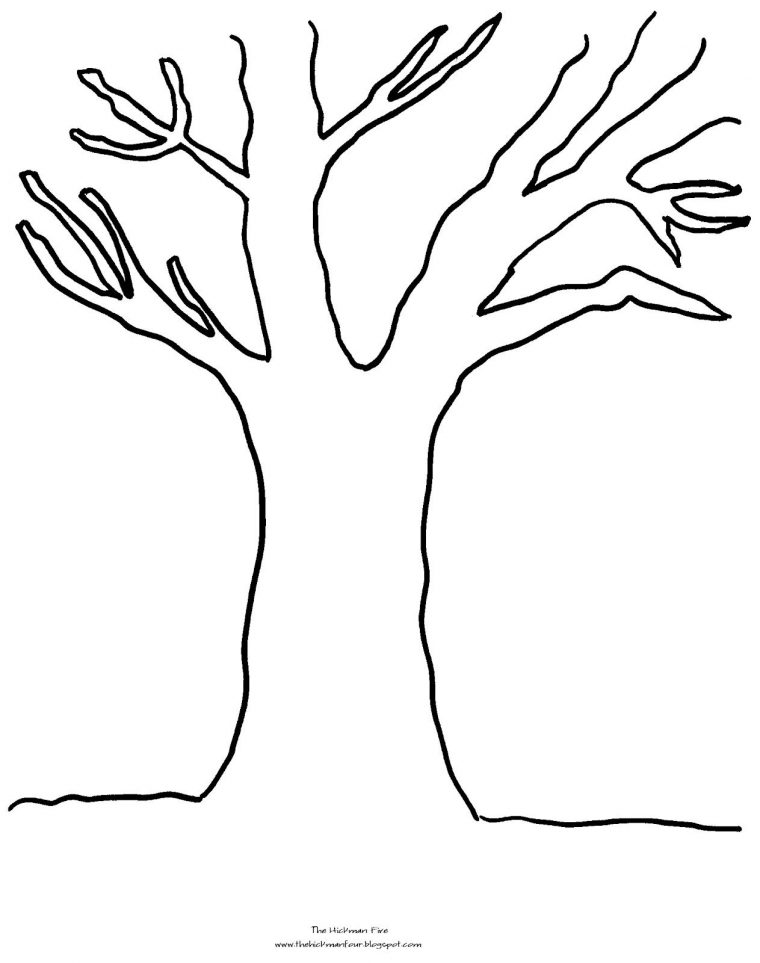 Brooke Edit  Tree Coloring Page, Fall Coloring Pages, Fall Leaves dedans Coloriages Arbres